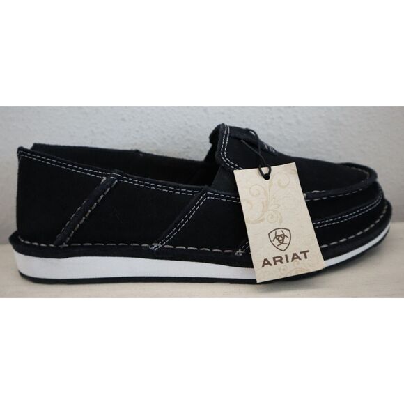 Ariat 10027355 Women's Sz 9B Black Suede Cruiser Slip-On Shoes - Picture 5 of 8
